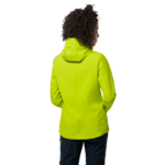 Bright Lime Ultralight And Packable Jacket Women