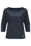 Night Blue Women’S Merino Wool Half-Sleeve Functional Shirt