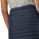 Night Blue Warm, Windproof Skirt With Side Zip And Synthetic Fibre Fill