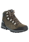 Khaki / Phantom Waterproof Leather Hiking Boots Men