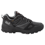 Black / Grey Womens Waterproof Hiking Shoes