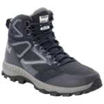Dark Blue / Grey Mens Waterproof Hiking Shoes