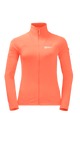 Digital Orange Women'S Fleece Jacket