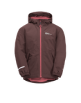 Boysenberry Lightweight And Weatherproof Insulated Jacket For Kids.