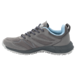 Grey / Light Blue Womens Waterproof Hiking Shoes