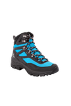 Blue / Lime Men'S Waterproof Hiking Shoes