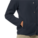 Night Blue Women'S Fleece Jacket