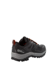 Black / Orange Men'S Waterproof Hiking Shoes