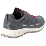 Grey / Red Waterproof Hiking Shoes Women