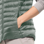 Hedge Green Packable Down Vest