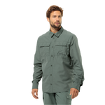 Hedge Green Shirt With Mosquito Protection Men