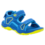 Blue / Lime Kids Sandals