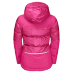 Pink Peony Windproof Down Jacket Kids