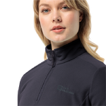Graphite Warm, Half-Zip Fleece Pullover Made Of Recycled Polyester