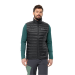 Black A Modern Puffy Vest With Natural Down Insulation And Clean Lines. Part Of Our Mix N Match 3 In 1 System.