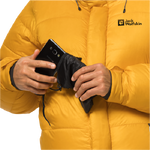Burly Yellow Xt Responsibly Sourced Down Jacket With Recco