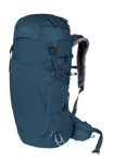 Dark Sea Hiking Pack With Advanced Back Ventilation For Multi-Day Hikes In Warm Regions, Made From Recycled Materials.