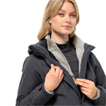 Dove Medium Warmth Fleece Hiking Jacket Made Of Recycled Material With Short System Zip