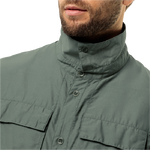 Hedge Green Shirt With Mosquito Protection Men
