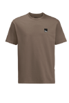 Chestnut Simple Unisex T-Shirt In Sustainable Organic Cotton