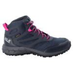 Dark Blue / Pink Waterproof Hiking Shoes Kids