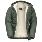 Thyme Green Insulated Kids' Jacket With Primaloft