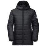 Black Insulated Jacket With Primaloft