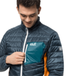 Orion Blue Windproof Insulated Jacket Men