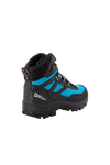 Blue / Lime Men'S Waterproof Hiking Shoes
