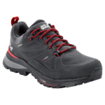 Phantom / Red Waterproof Hiking Shoes Men