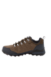 Brown / Phantom Waterproof Full-Grain Leather Hiking Shoe With Sure-Grip Rubber Sole
