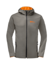 Smokey Grey Breathable, Windproof And Water-Repellent Jacket Made Of Robust, Elastic Soft Shell