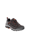 Grey / Orange Men'S Waterproof Hiking Shoes