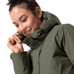 Grape Leaf Waterproof Down Jacket Women