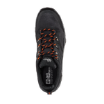Black / Orange Men'S Waterproof Hiking Shoes