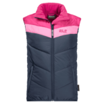 Pink Peony Kid’S Windproof Quilted Vest