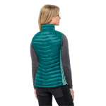 Sea Green Lightweight And Warm Insulated Vest That Works Well In Damp Conditions.