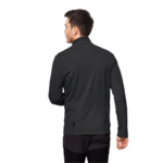 Black Mid Layer Fleece Jacket