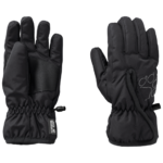 Black Windproof Gloves Kids