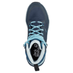 Dark Blue / Light Blue Womens Waterproof Hiking Shoes