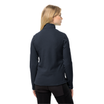 Night Blue Warm, Half-Zip Fleece Pullover Made Of Recycled Polyester