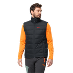 Phantom Classically Styled Vest With Larger Baffles, Clean Lines, And 700 Fill Natural Down.