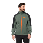 Hedge Green Stretchy, Windproof And Very Breathable Softshell Jacket
