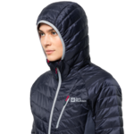 Graphite Windproof Jacket With Primaloft