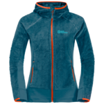 Blue Coral Hybrid Fleece Jacket