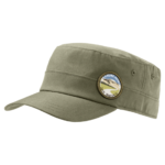 Khaki Baseball Cap With Uv Protection