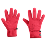 Tulip Red Fleece Gloves Kids
