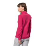 Pink Dahlia Strechy Fleece Jacket