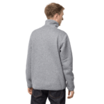 Slate Grey Fleece Jacket Men