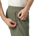 Dusty Olive Winter Pants Made From Recycled Fabric
